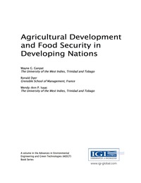Imagen de portada: Agricultural Development and Food Security in Developing Nations 9781522509424