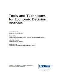Imagen de portada: Tools and Techniques for Economic Decision Analysis 9781522509592