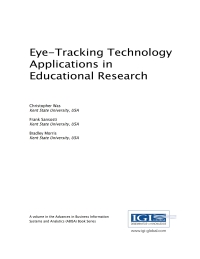 صورة الغلاف: Eye-Tracking Technology Applications in Educational Research 9781522510055