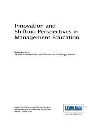 Cover image: Innovation and Shifting Perspectives in Management Education 9781522510192