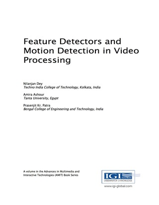 Titelbild: Feature Detectors and Motion Detection in Video Processing 9781522510253