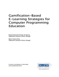 Cover image: Gamification-Based E-Learning Strategies for Computer Programming Education 9781522510345