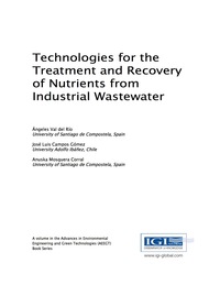 Cover image: Technologies for the Treatment and Recovery of Nutrients from Industrial Wastewater 9781522510376