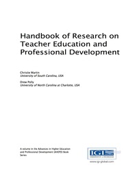 Cover image: Handbook of Research on Teacher Education and Professional Development 9781522510673