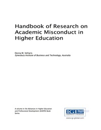 صورة الغلاف: Handbook of Research on Academic Misconduct in Higher Education 9781522516101