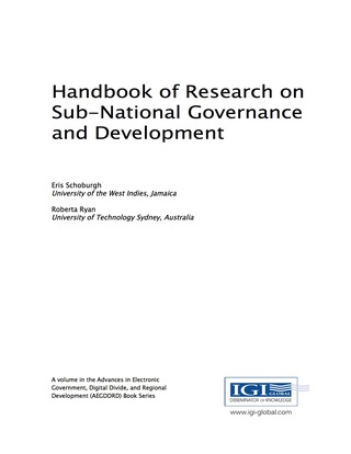 Cover image: Handbook of Research on Sub-National Governance and Development 9781522516453