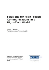 Imagen de portada: Solutions for High-Touch Communications in a High-Tech World 9781522518976