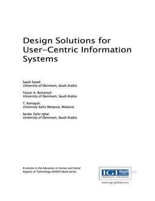 Titelbild: Design Solutions for User-Centric Information Systems 9781522519447