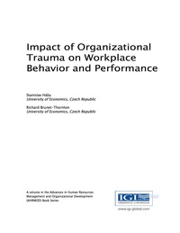Imagen de portada: Impact of Organizational Trauma on Workplace Behavior and Performance 9781522520214