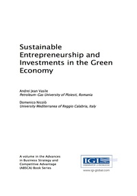 Cover image: Sustainable Entrepreneurship and Investments in the Green Economy 9781522520757