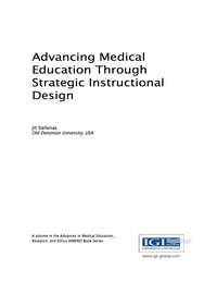 Cover image: Advancing Medical Education Through Strategic Instructional Design 9781522520986