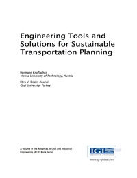 Cover image: Engineering Tools and Solutions for Sustainable Transportation Planning 9781522521167