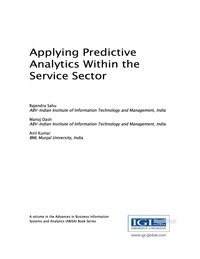 Imagen de portada: Applying Predictive Analytics Within the Service Sector 9781522521488