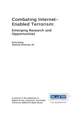 Cover image: Combating Internet-Enabled Terrorism: Emerging Research and Opportunities 9781522521907