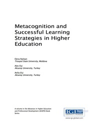 Imagen de portada: Metacognition and Successful Learning Strategies in Higher Education 9781522522188