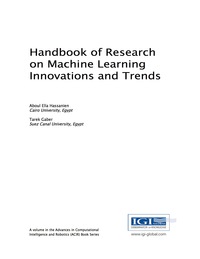 Imagen de portada: Handbook of Research on Machine Learning Innovations and Trends 9781522522294