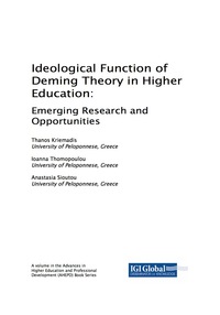 Cover image: Ideological Function of Deming Theory in Higher Education 9781522522652