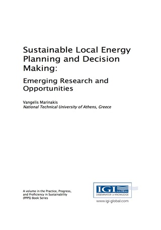 Cover image: Sustainable Local Energy Planning and Decision Making: Emerging Research and Opportunities 9781522522867