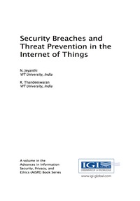 Imagen de portada: Security Breaches and Threat Prevention in the Internet of Things 9781522522966