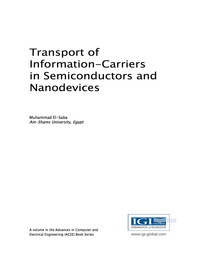 Imagen de portada: Transport of Information-Carriers in Semiconductors and Nanodevices 9781522523123
