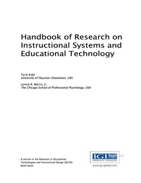 Imagen de portada: Handbook of Research on Instructional Systems and Educational Technology 9781522523994