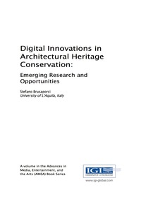 Cover image: Digital Innovations in Architectural Heritage Conservation 9781522524342