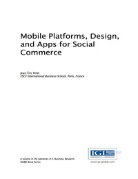 صورة الغلاف: Mobile Platforms, Design, and Apps for Social Commerce 9781522524694