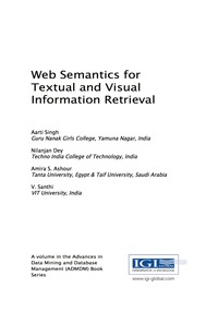 Imagen de portada: Web Semantics for Textual and Visual Information Retrieval 9781522524830