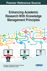 Cover image: Enhancing Academic Research With Knowledge Management Principles 9781522524892