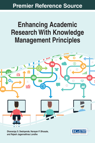 Imagen de portada: Enhancing Academic Research With Knowledge Management Principles 9781522524892