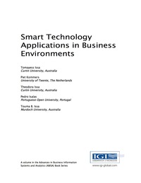 Imagen de portada: Smart Technology Applications in Business Environments 9781522524922