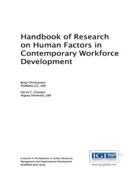 Cover image: Handbook of Research on Human Factors in Contemporary Workforce Development 9781522525684