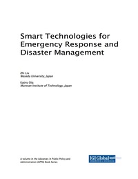 Cover image: Smart Technologies for Emergency Response and Disaster Management 9781522525752