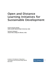 Cover image: Open and Distance Learning Initiatives for Sustainable Development 9781522526216