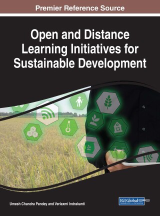 Omslagafbeelding: Open and Distance Learning Initiatives for Sustainable Development 9781522526216