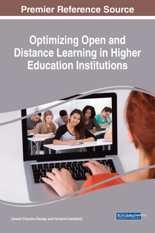 Cover image: Optimizing Open and Distance Learning in Higher Education Institutions 9781522526247