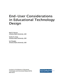 Cover image: End-User Considerations in Educational Technology Design 9781522526391