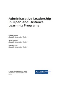 Imagen de portada: Administrative Leadership in Open and Distance Learning Programs 9781522526452