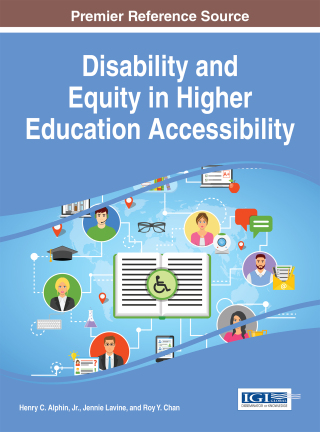 Cover image: Disability and Equity in Higher Education Accessibility 9781522526650