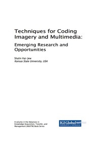 Imagen de portada: Techniques for Coding Imagery and Multimedia 9781522526797
