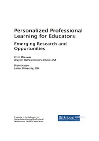 Imagen de portada: Personalized Professional Learning for Educators 9781522526858