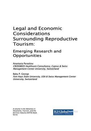 Cover image: Legal and Economic Considerations Surrounding Reproductive Tourism: Emerging Research and Opportunities 9781522526940