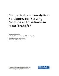 Imagen de portada: Numerical and Analytical Solutions for Solving Nonlinear Equations in Heat Transfer 9781522527138