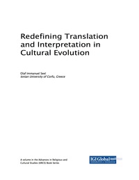 Cover image: Redefining Translation and Interpretation in Cultural Evolution 9781522528326