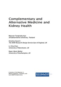 Imagen de portada: Complementary and Alternative Medicine and Kidney Health 9781522528821