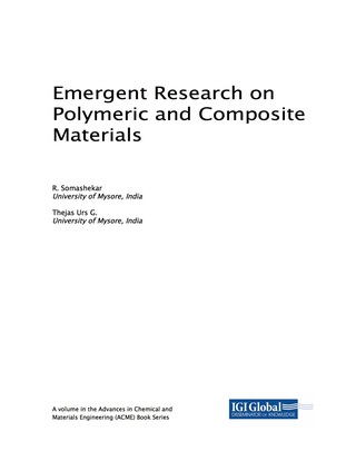 Cover image: Emergent Research on Polymeric and Composite Materials 9781522530237