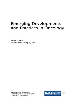 Titelbild: Emerging Developments and Practices in Oncology 9781522530855