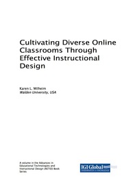 Imagen de portada: Cultivating Diverse Online Classrooms Through Effective Instructional Design 9781522531203