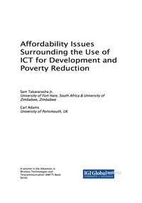 Imagen de portada: Affordability Issues Surrounding the Use of ICT for Development and Poverty Reduction 9781522531791