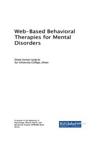 表紙画像: Web-Based Behavioral Therapies for Mental Disorders 9781522532415